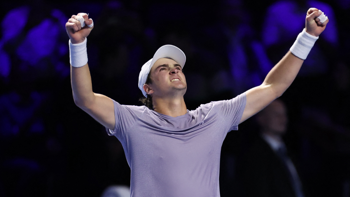 João Fonseca João Fonseca comemora classificação para a final do ATP 500 da Basileia