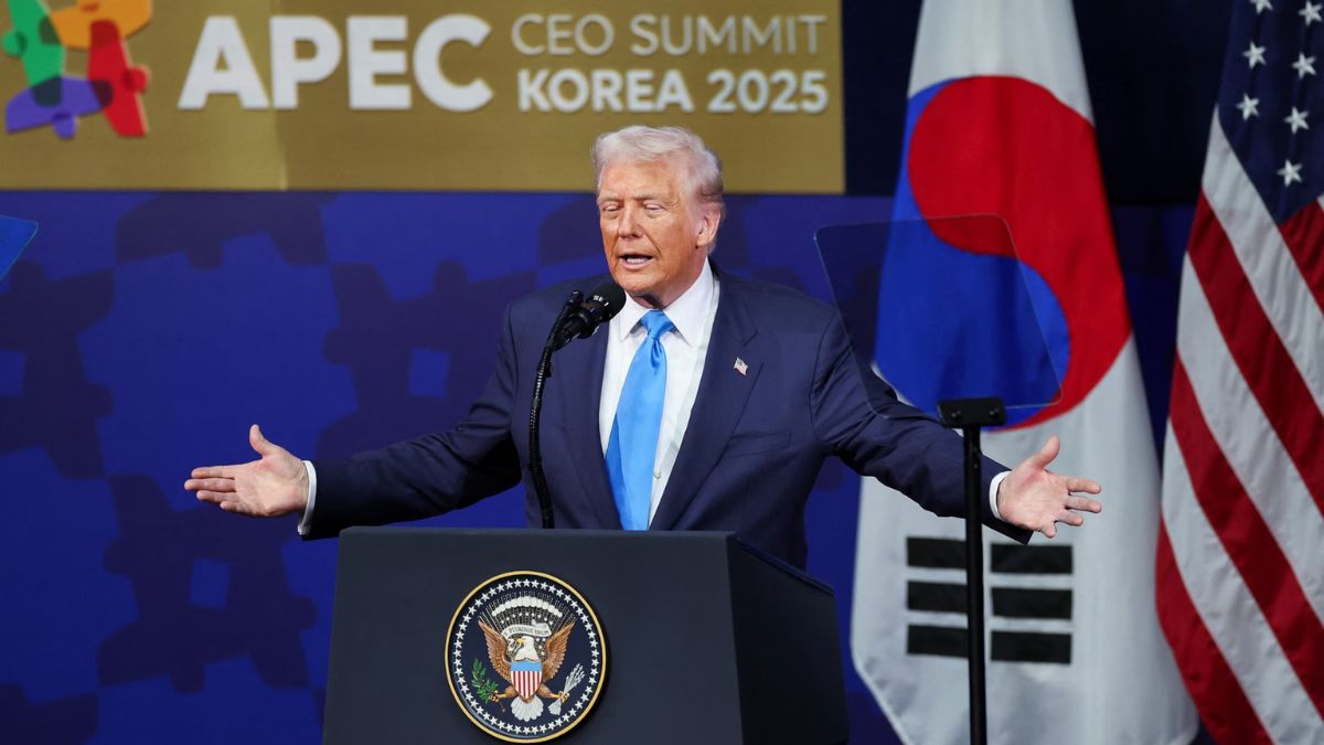 Trump discursa na Coreia do Sul