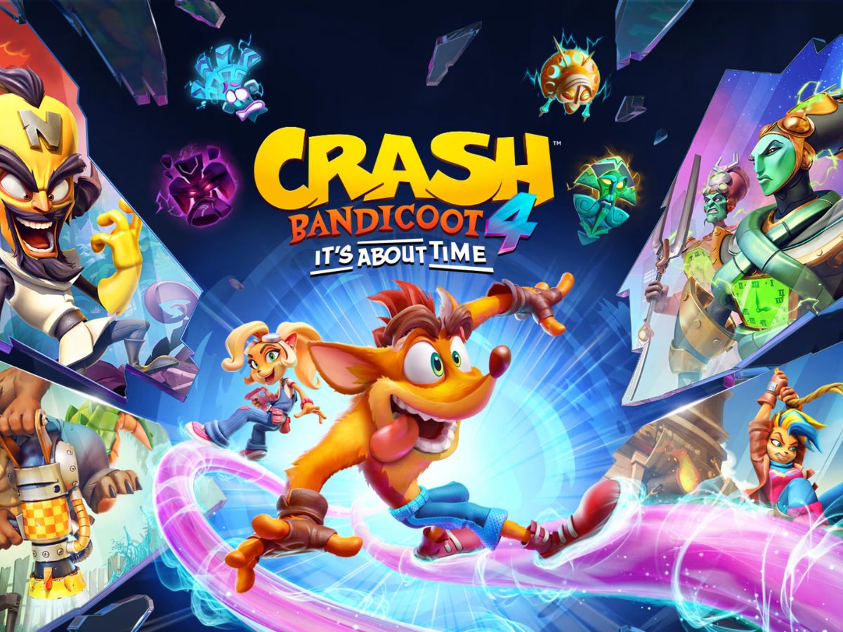 crash-bandicoot-serie-animada-netflix Capa de Crash Bandicoot