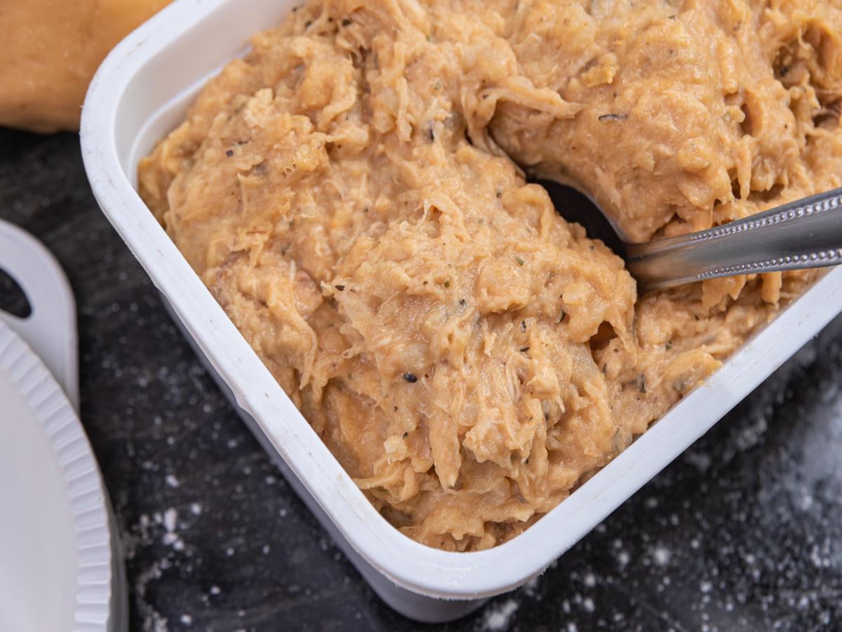 foto-pat4e-de-frango Imagem colorida de patê de frango