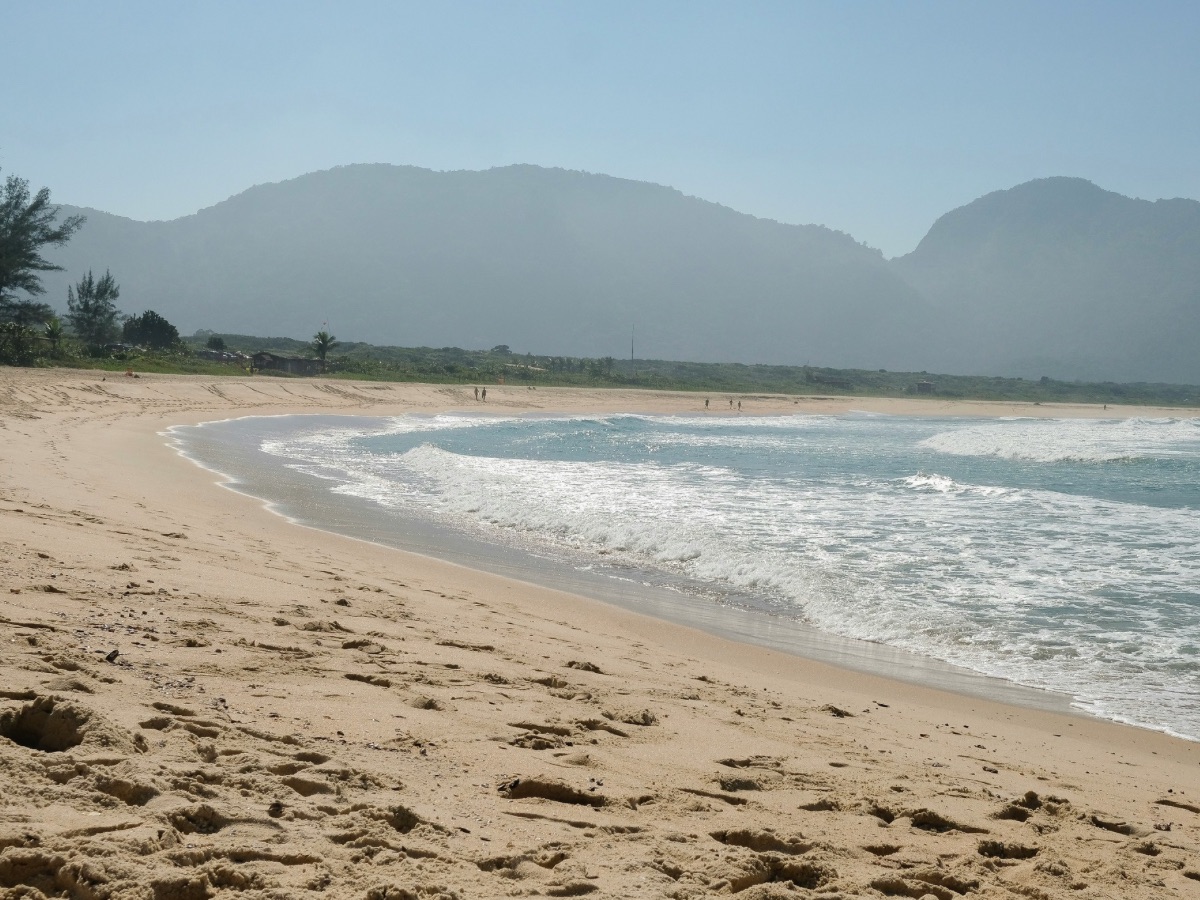 Praia no Brasil